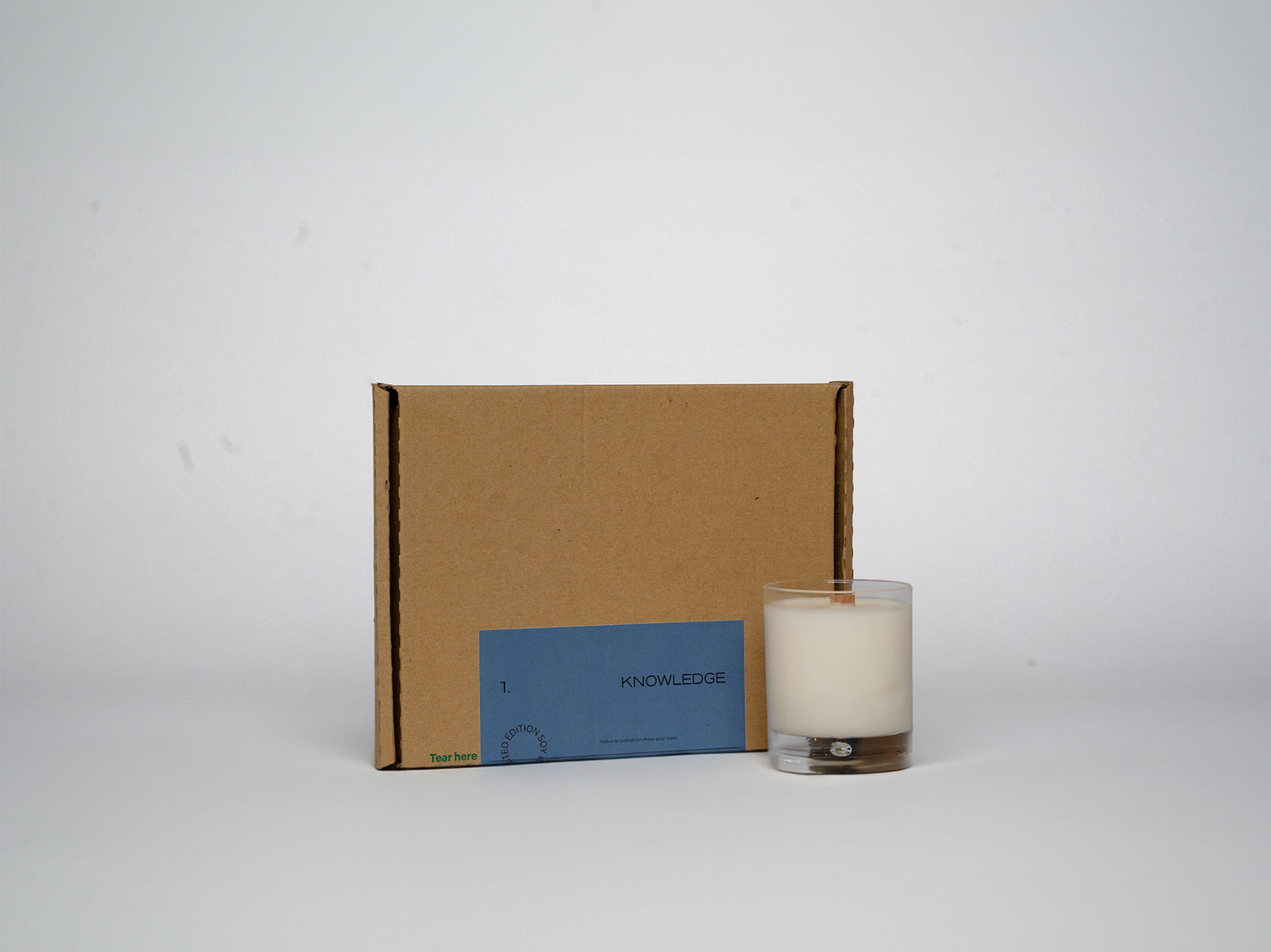 200g Soy Wax Candle Refill Kit (1 x 270ml candle)