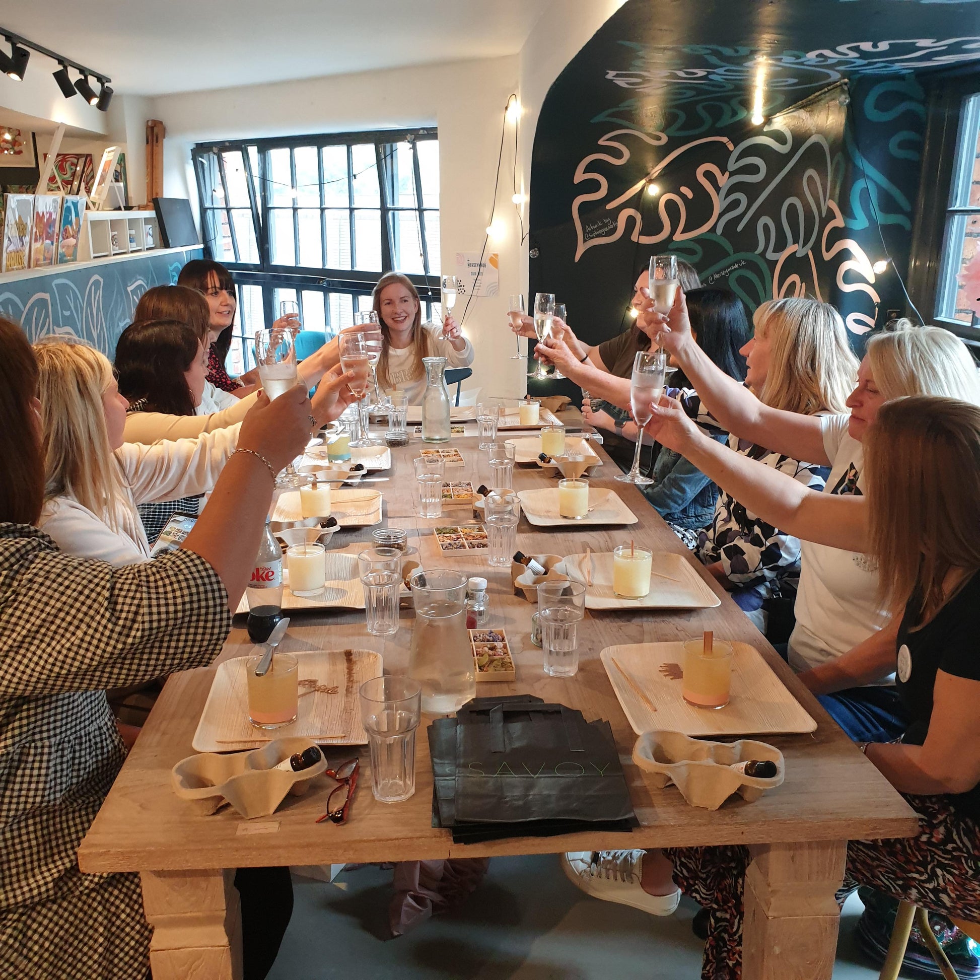 liverpool hen party candle making workshop merseymade liverpool liverp