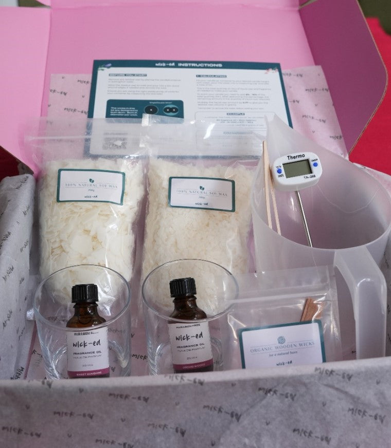 Date/ Friends Night Soy Wax Candle Making Kit (2)