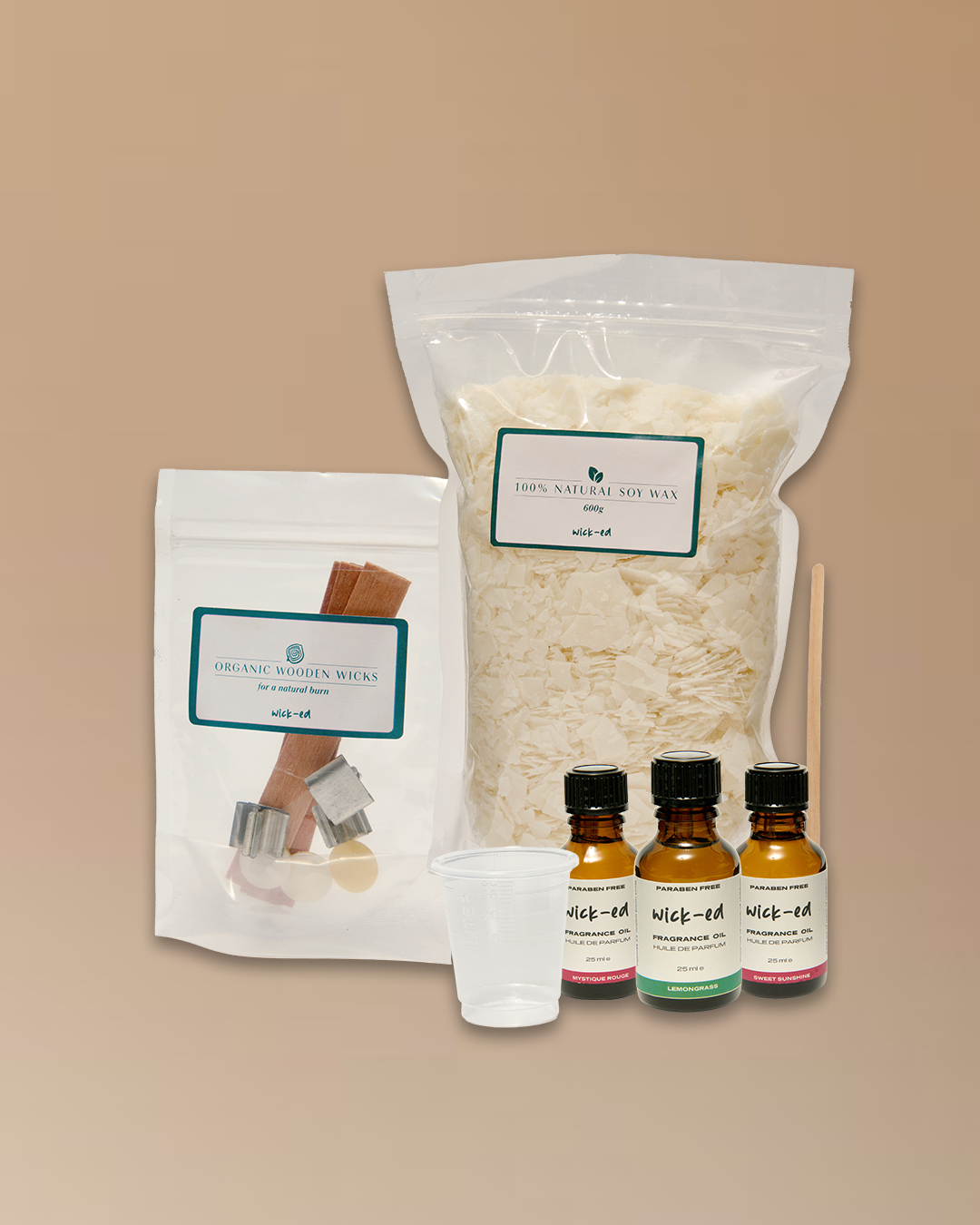 Three Candle Refill Top-Up Bundle (600g)