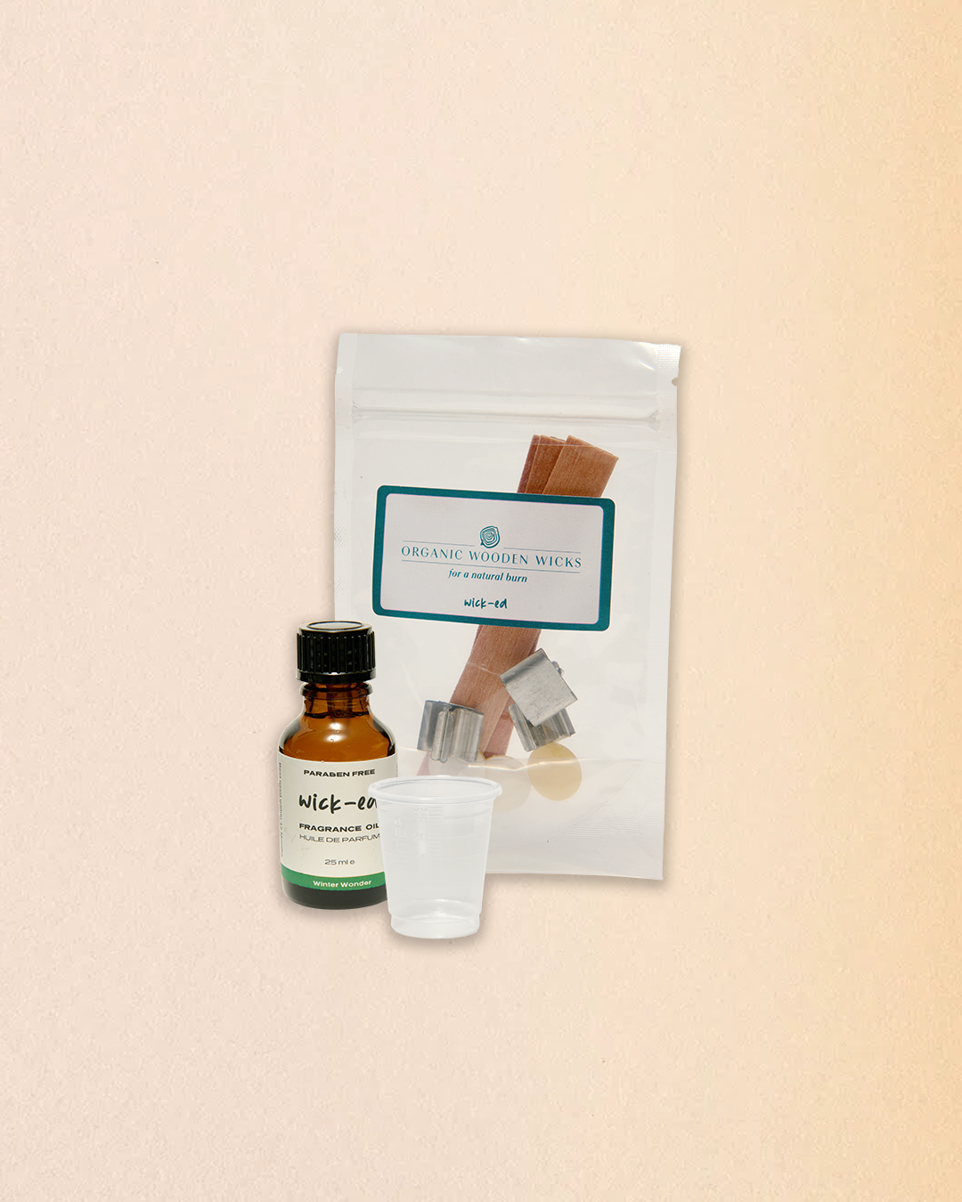 One Candle Soy Wax Refill Kit (200g)