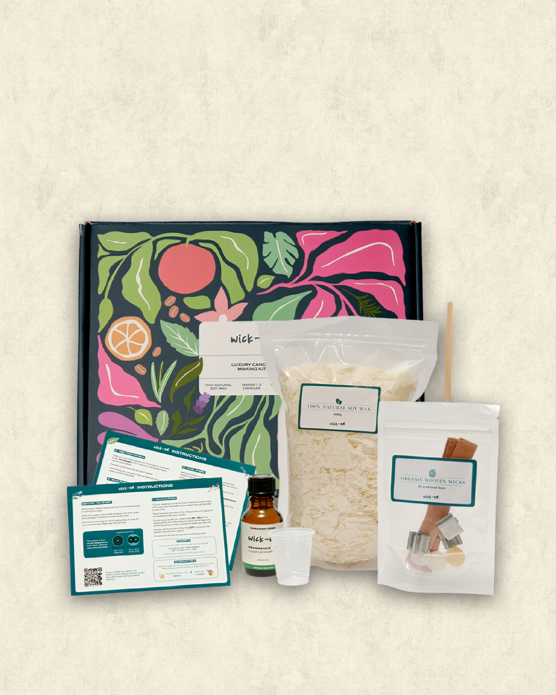 Kit de recarga de velas de cera de soja de 200 g